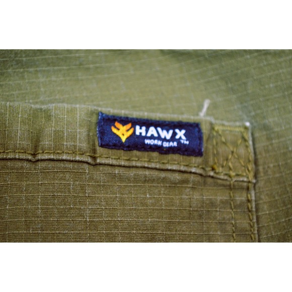 Hawx Work Gear Carpenter‎ Pants Reinforced OD Green Mens 33" x 28" - Picture 10 of 13